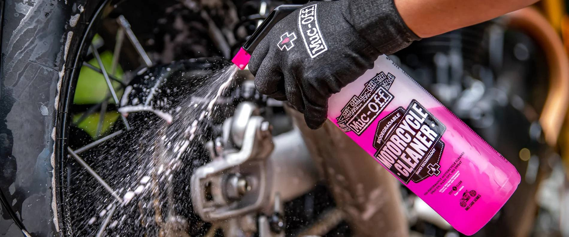 MUC-OFF płyn do mycia motocykla- 1L - MOTORCYCLE CLEANER