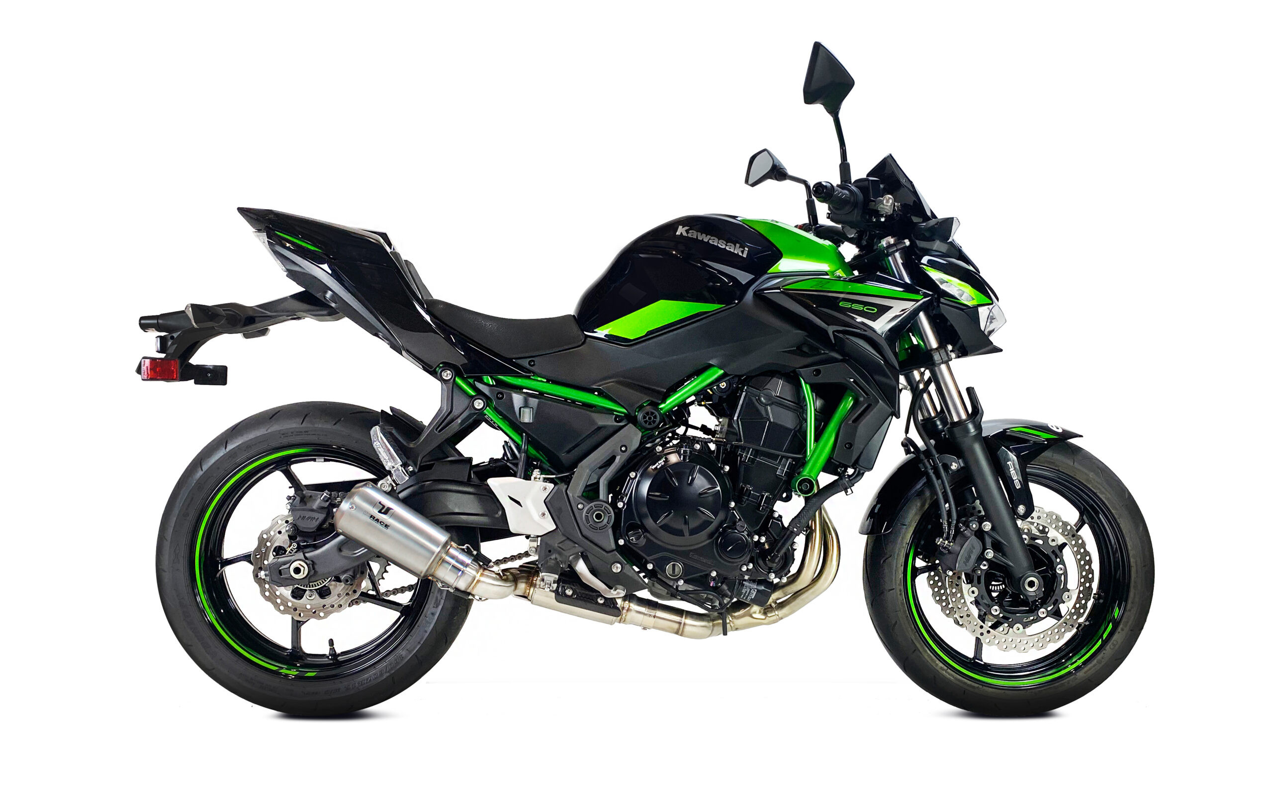 Tłumik IXRACE KAWASAKI NINJA 650 ´23 (EX650S, EX650SA2) FULL SYSTEM typ MK2 MK2 SERIES INOX (Homologacja)