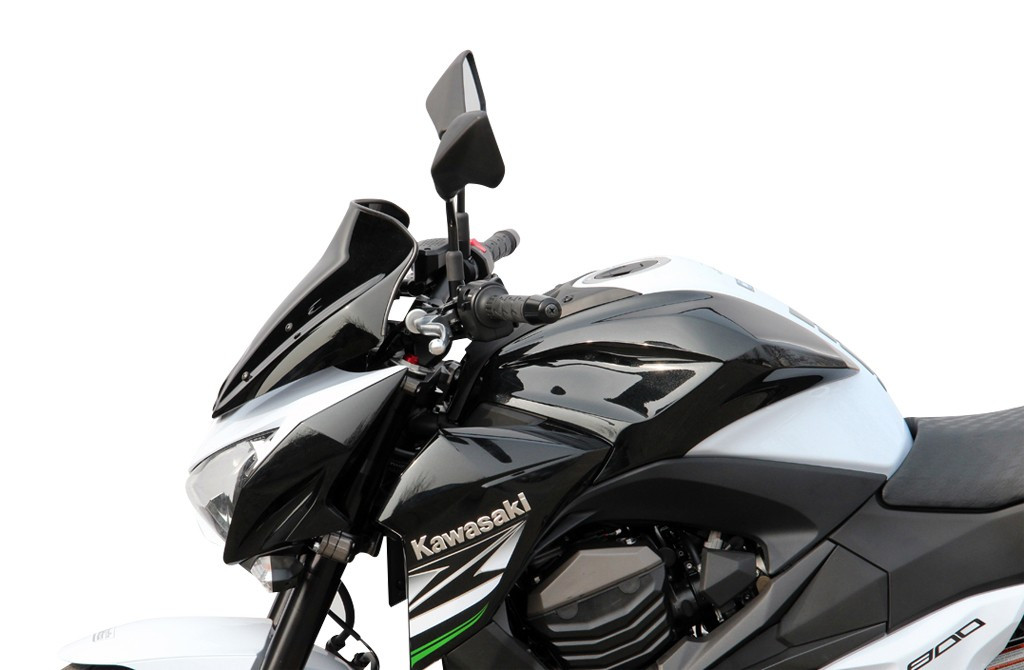 Szyba motocyklowa MRA KAWASAKI Z 800 ZR 800 A -, forma S, bezbarwna