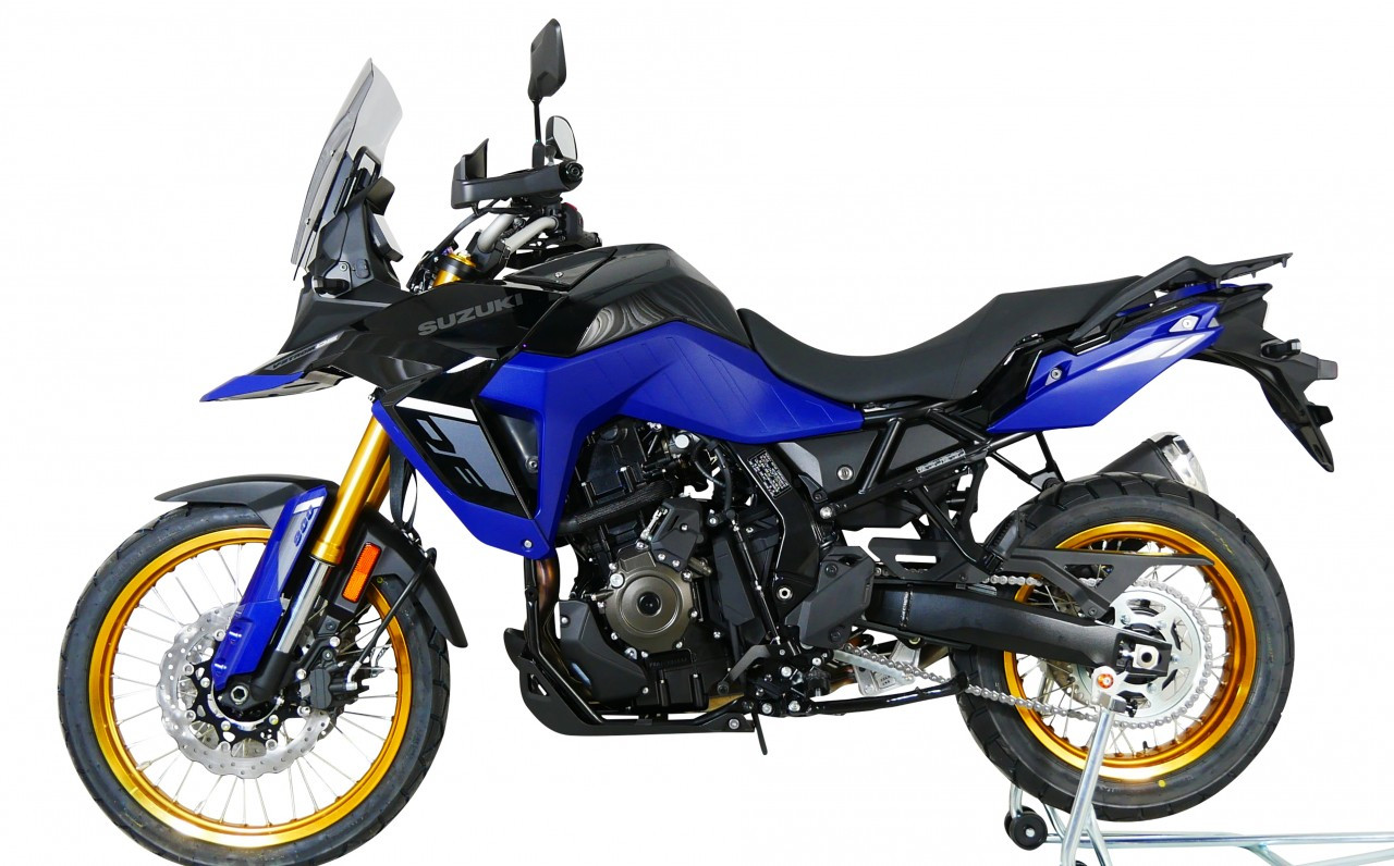 Szyba motocyklowa MRA SUZUKI V-STROM 800 /DE /RE 2023-, forma NTM, przyciemniana