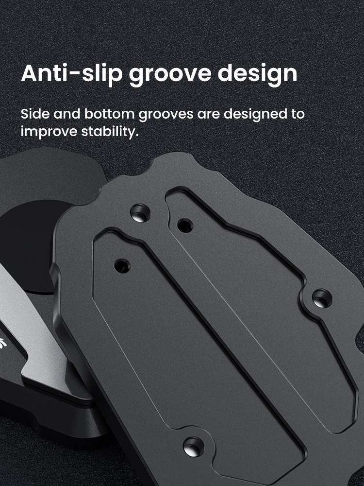 LOBOO Nakładka na stopkę boczną, aluminiowa do HONDA CRF1100 ALL/CRF1100DL2L(ADV)