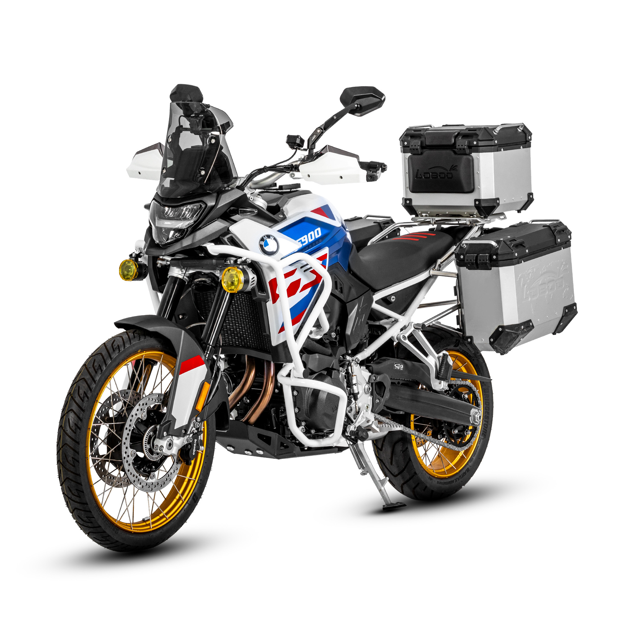 LOBOO Gmole górne do BMW F900GS (2024-) białe