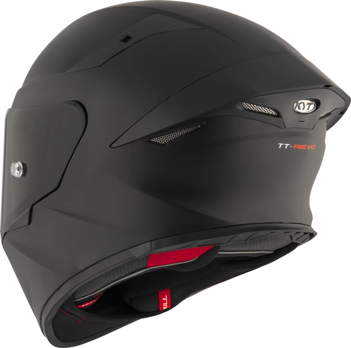 Kask motocyklowy KYT TT-REVO PLAIN MATT Czarny