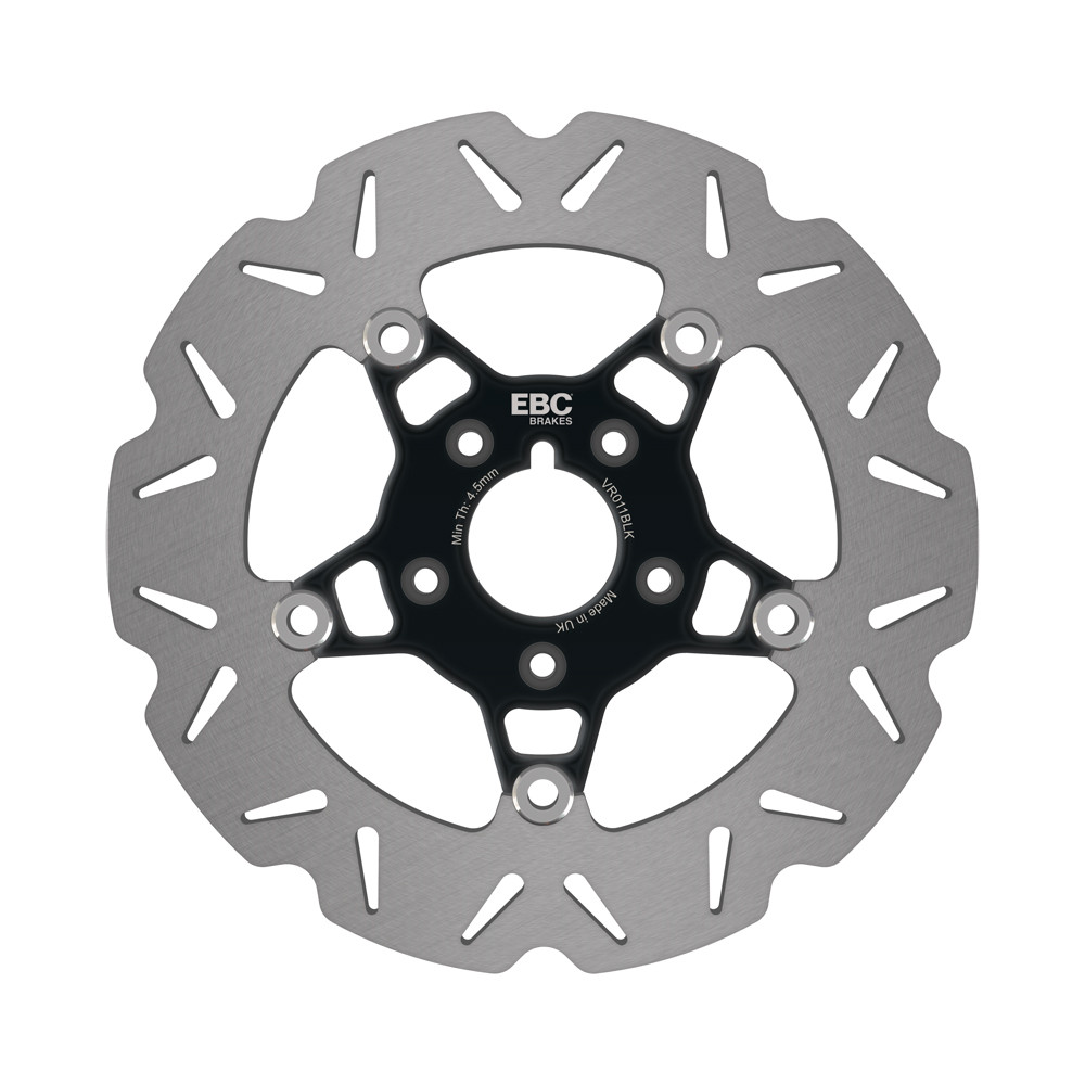 Tarcza hamulcowa motocyklowa EBC VR011BLK VEE, do amerykańskich motocykli