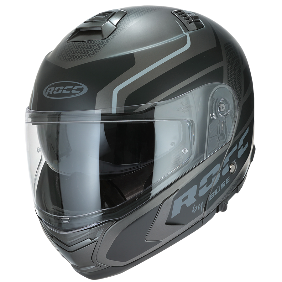 Kask motocyklowy ROCC 981 szary