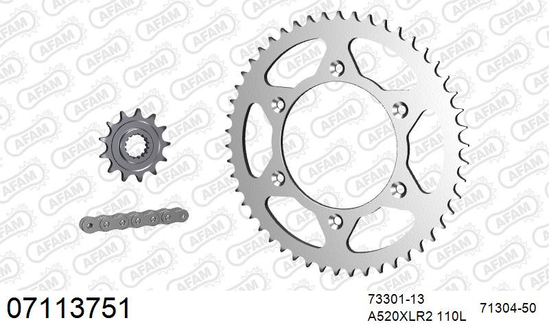 Zestaw napędowy AFAM do KTM GS 125