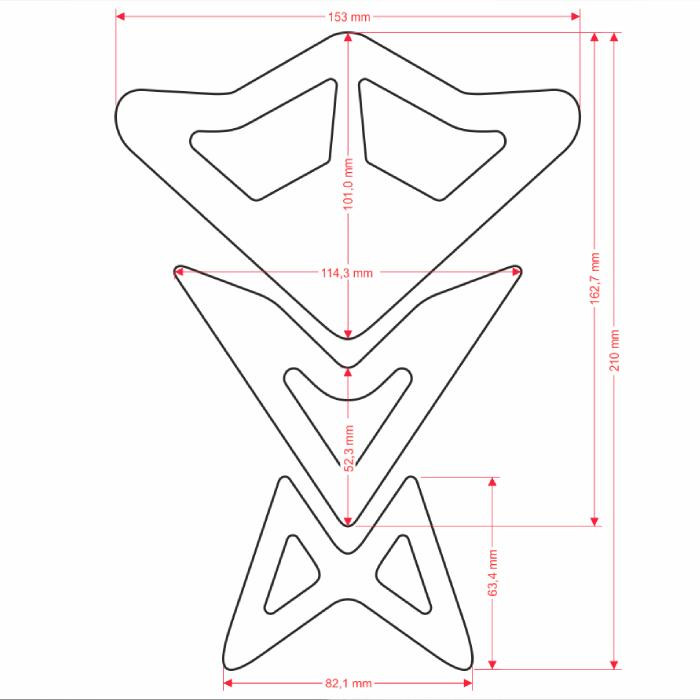 ONEDESIGN Tankpad carbon SUN