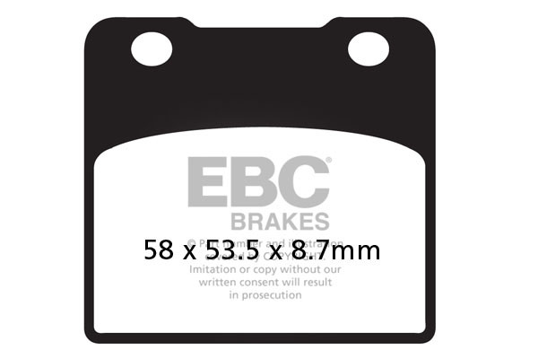 EBC Brakes Klocki hamulcowe EBC FA103HH wzmacniane (kpl. na 1 tarcze)