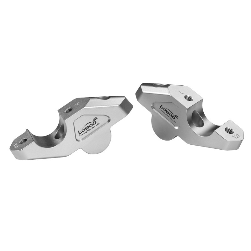 LOBOO Podwyższenie kierownicy do BMW R1300GS (2023-), podwyższenie 29mm, przybliżenie 29mm