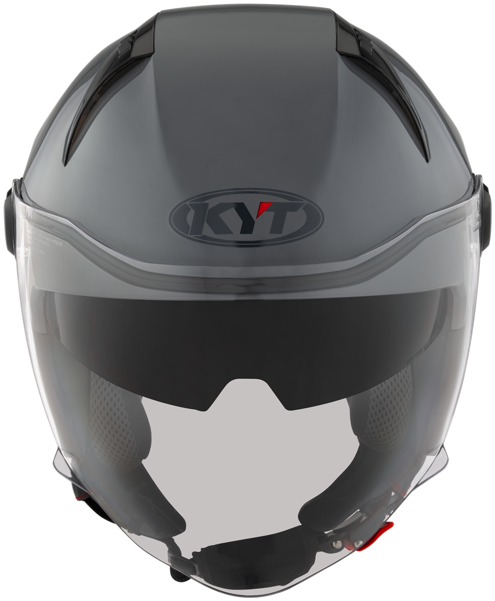 Kask Motocyklowy KYT D-CITY połysk szary ECE/ONU 22-06