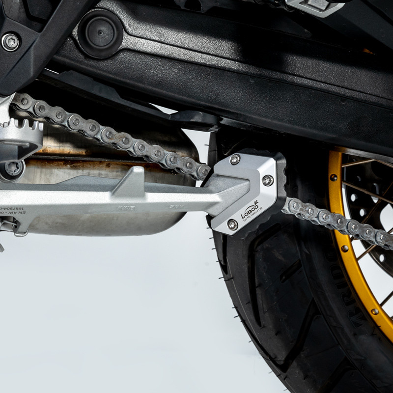 LOBOO Nakładka na stopkę boczną, aluminiowa do BMW F900GS (2024-)