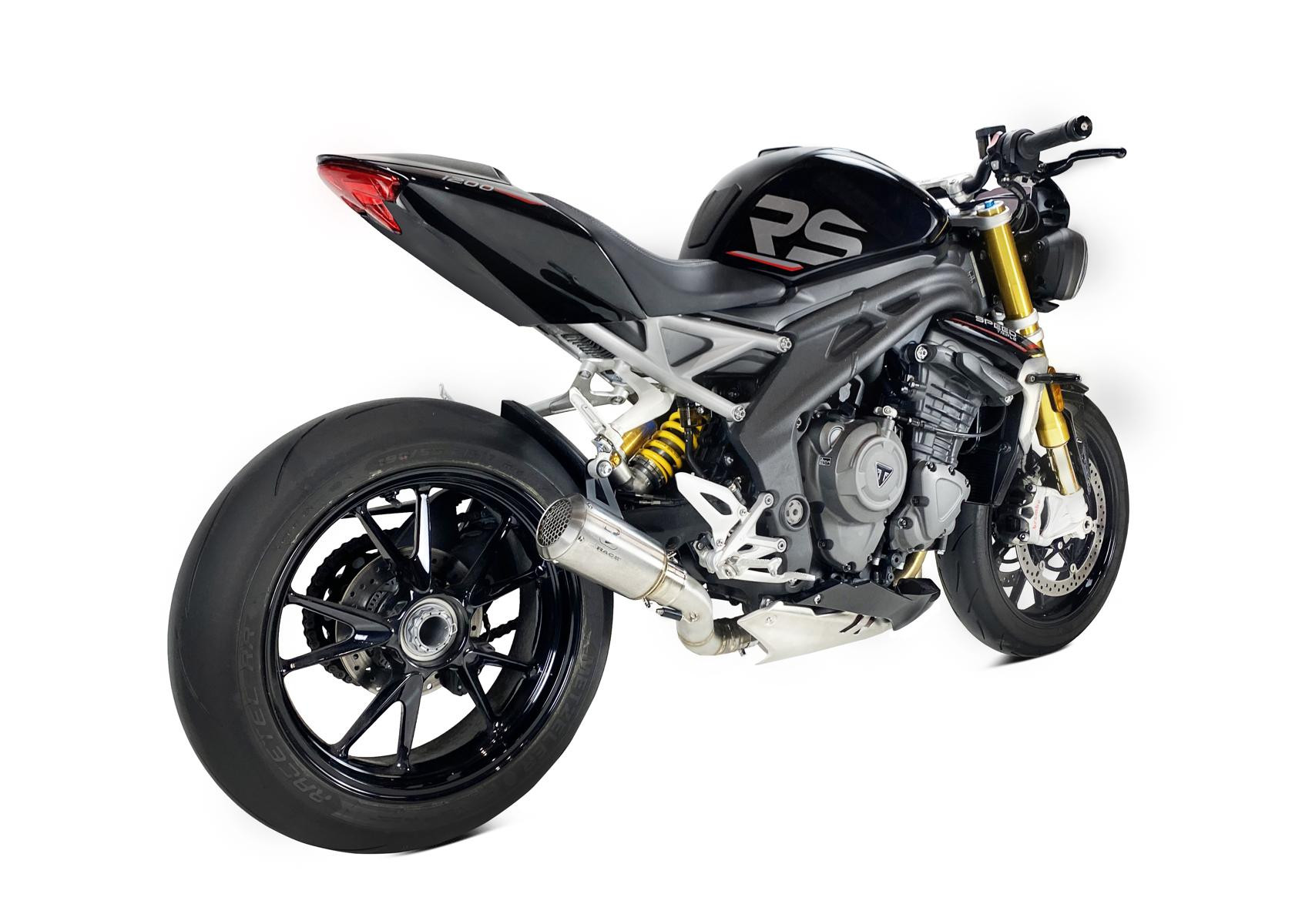 Tłumik IXRACE TRIUMPH SPEED TRIPLE 1200 RS / RR 21-22 (PB01) typ MK2 MK2 SERIES INOX