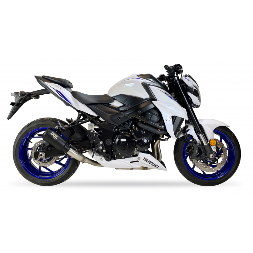 Tłumik IXIL SUZUKI GSR 750 11-16 (C5) typ RB (waga: 900g, długość: 230 mm., materiał: Inox AISI304, kolor: Black painted) SLIP O