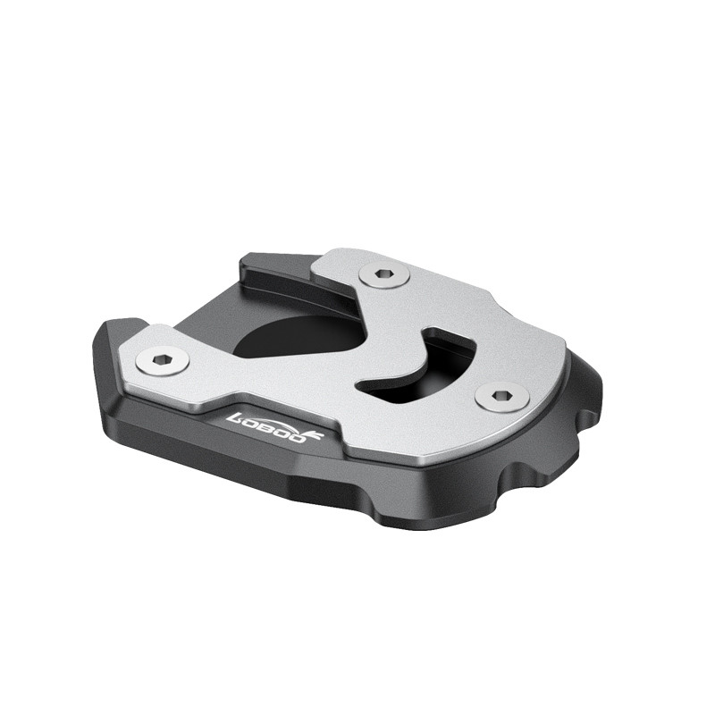 LOBOO Nakładka na stopkę boczną, aluminiowa do SUZUKI V-Strom 1050/XT, V-Strom 1000/XT, GSX-S 1000F, GSX-S 750, GSR 750