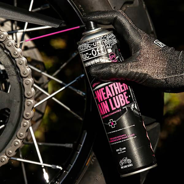 Smar do łańcucha ALL-WEATHER na każde warunki pogodowe - 400ml MUC-OFF