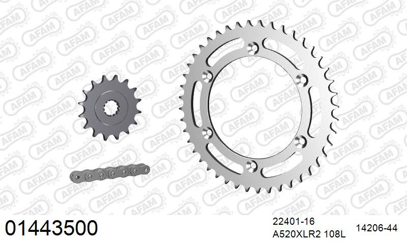 Zestaw napędowy AFAM do SUZUKI DR 400 S T,X,Z
