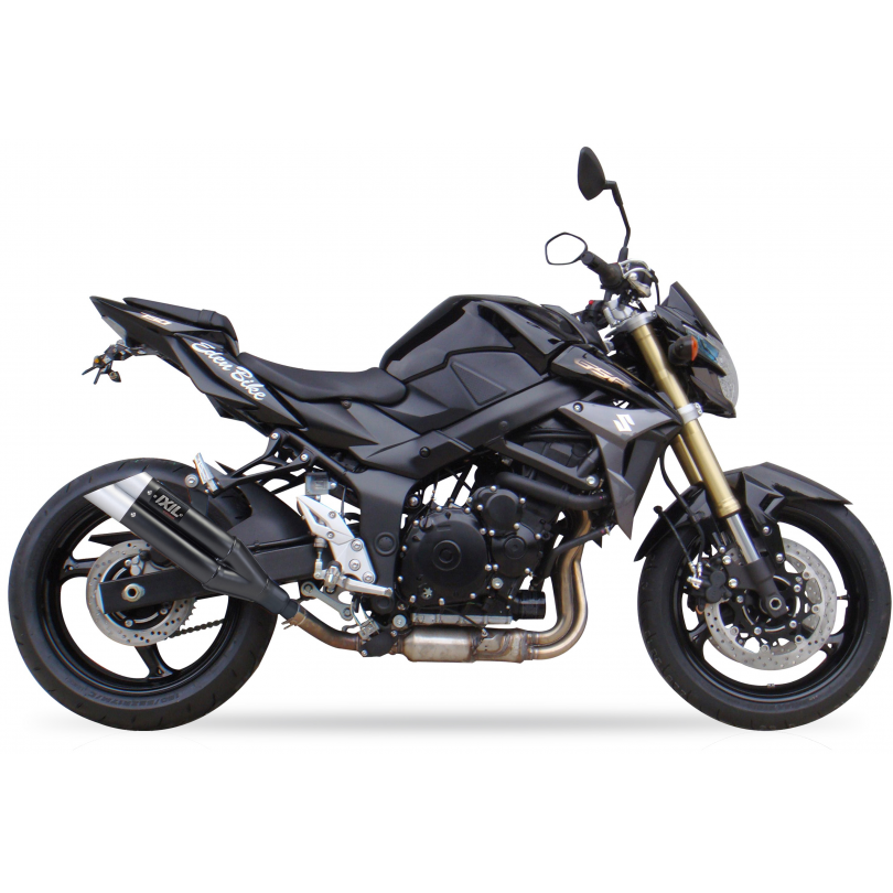 Tłumik IXIL SUZUKI GSR 750 11-16 (C5) typ L3XB (waga: 3000g, długość: 370 mm., materiał: Inox AISI304, kolor: Anodized aluminum)