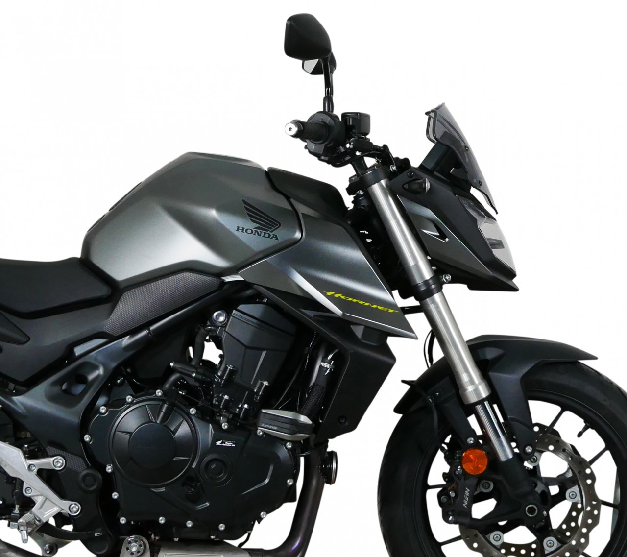 Szyba motocyklowa MRA HONDA CB 750 HORNET 2023-2024, forma NSPM, przyciemniana