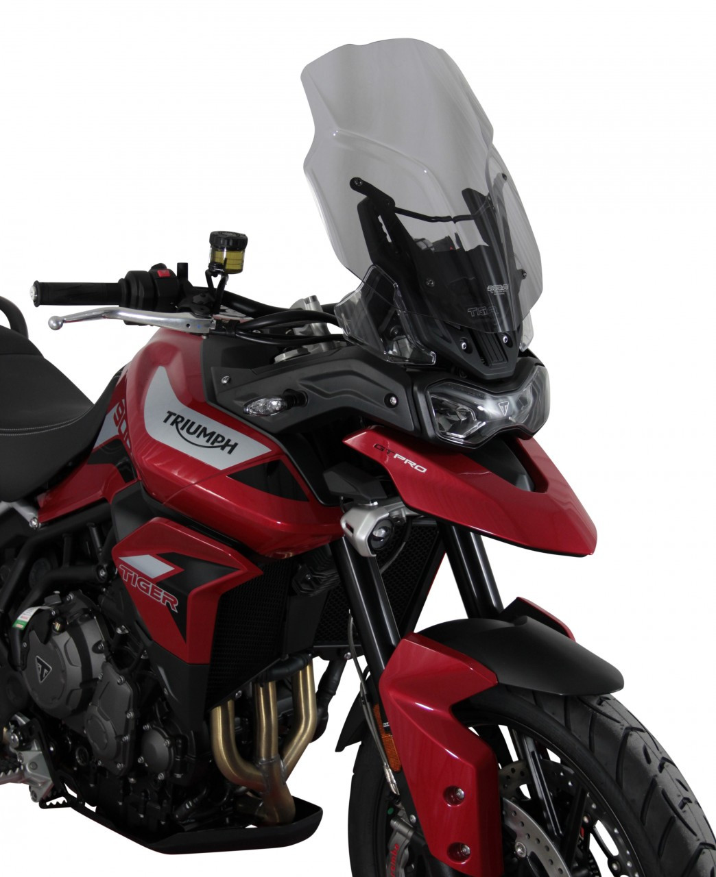 Szyba motocyklowa MRA TRIUMPH TIGER 900 /GT PRO 2019-, forma TM, przyciemniana
