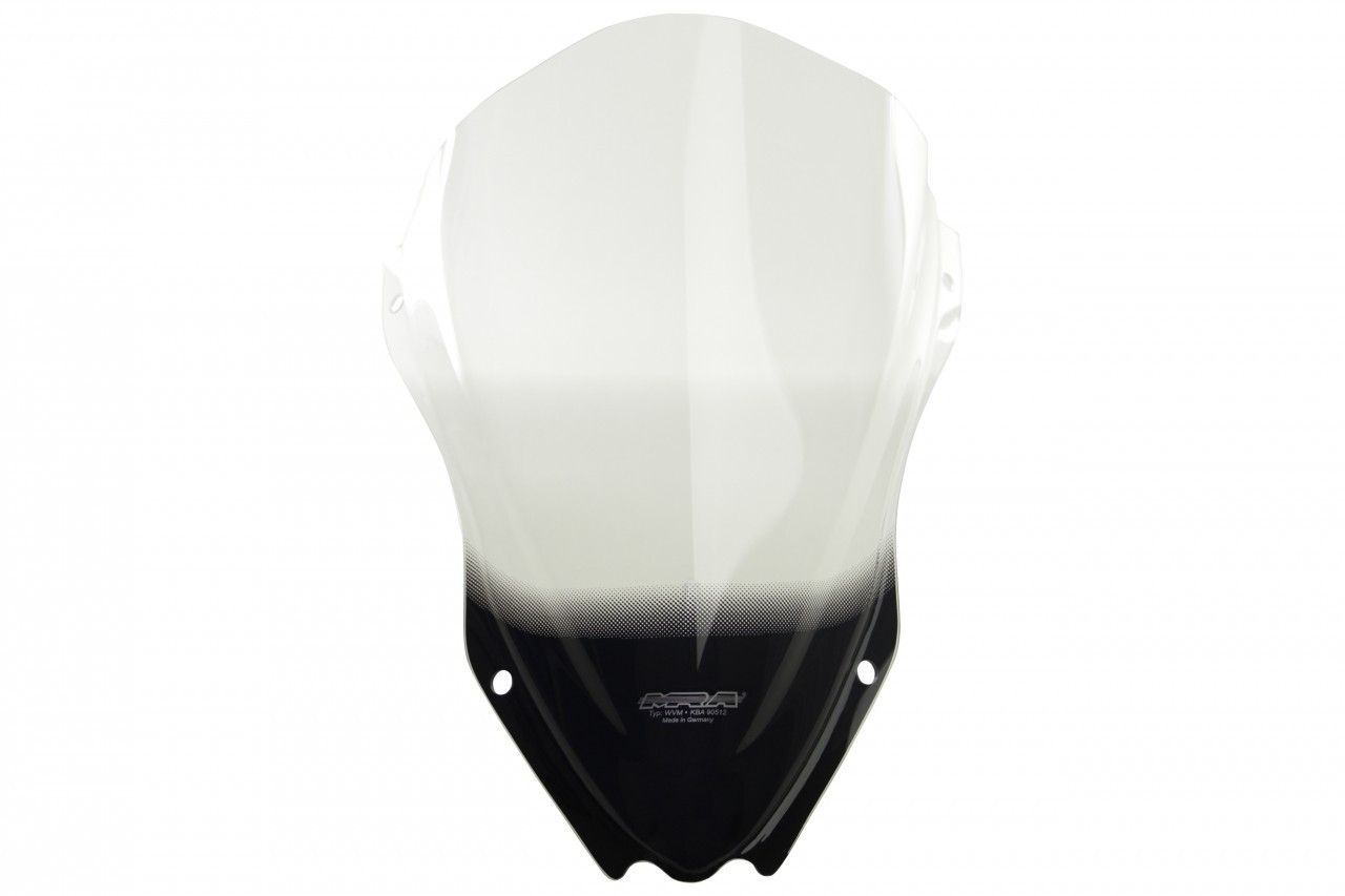 Szyba motocyklowa MRA KAWASAKI ZX 10 R ZXT00S 2016-2020, forma R, bezbarwna