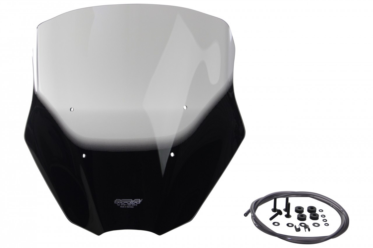 Szyba motocyklowa MRA HONDA VFR 800 X (CROSSRUNNER) RC80 2015-2016, forma T, przyciemniana