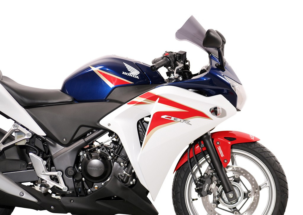 Szyba motocyklowa MRA HONDA CBR 250 R /RA MC 41 2011-, forma R, przyciemniana