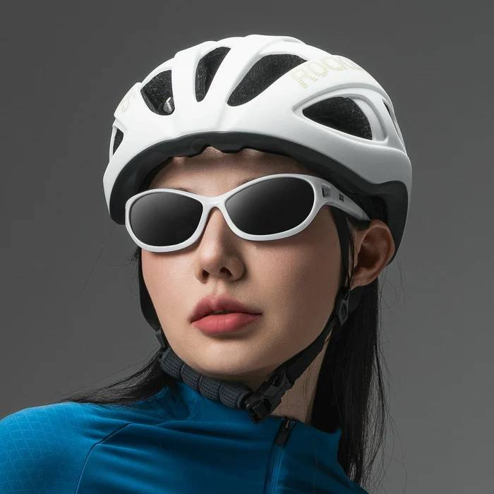 Kask rowerowy dla dorosłych (58-62 cm) biały mat ionic+ ROCKBROS 100049002