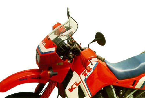 Szyba motocyklowa MRA OT KAWASAKI KLR 650 1987-1988, forma TN, przyciemniana
