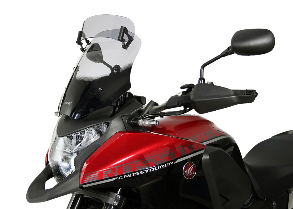 Szyba motocyklowa MRA HONDA VFR 1200 X CROSSTOURER SC 76 2016-, forma VT, przyciemniana