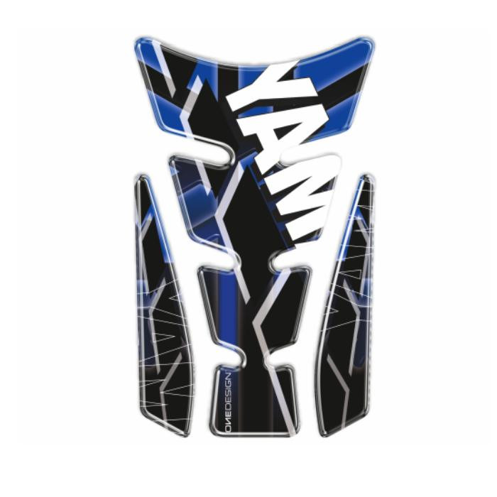 ONEDESIGN tankpad Spirit shape Limited Edition logo Yamaha niebieskie