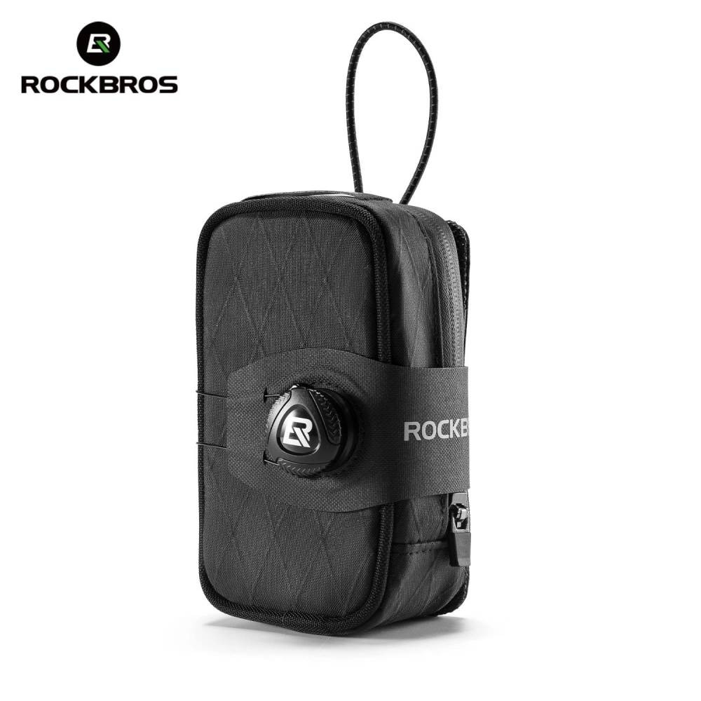 Torba podsiodłowa 0.8 l wodoodporna i lekka sakwa, na bidon Rockbros 30130091