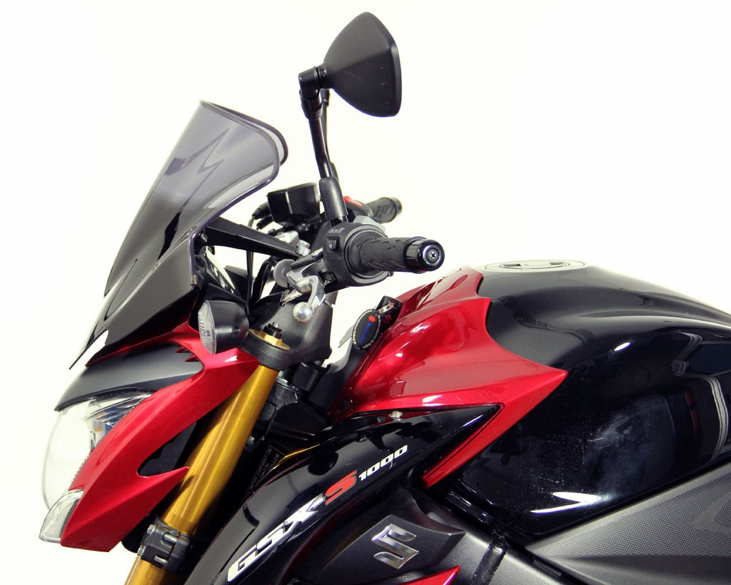 Szyba motocyklowa MRA SUZUKI GSX-S 1000 DG 2014-2020, forma NRM, bezbarwna