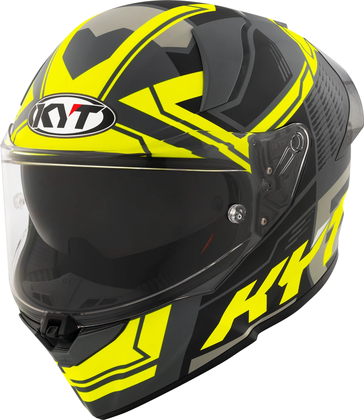 Kask motocyklowy KYT R2R OCTANE ŻÓŁTY MATT E06