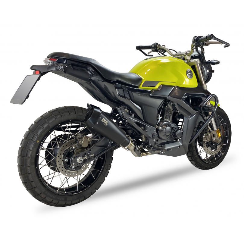 Układ wydechowy IXIL ZONTES G1 125 / X, U1-125, GK125 / X 2021-2022 typ RC3B FULL SYSTEM - SPORT XTREM BLACK (Homologacja)