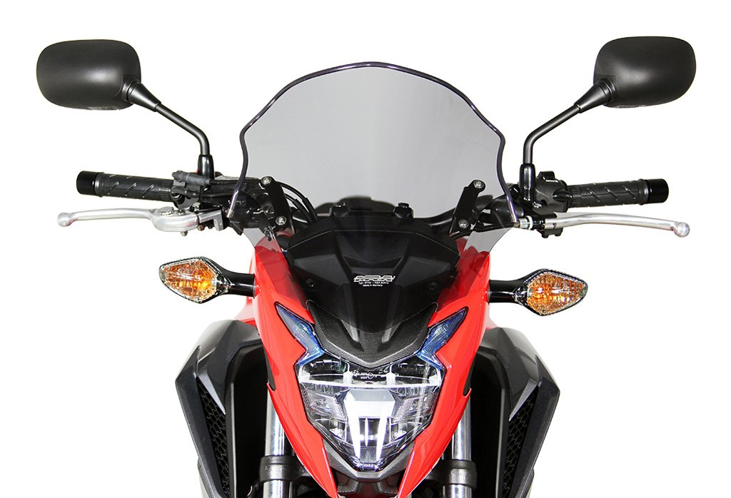 Szyba motocyklowa MRA HONDA CB 500 F PC58 2016-2018, forma NSM, bezbarwna