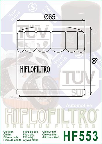 FILTR OLEJU HIFLO HF553 BENELLI