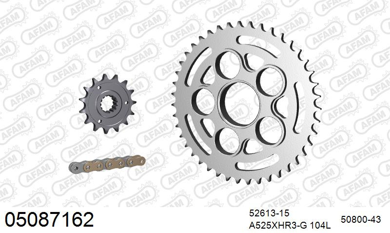 Zestaw napędowy AFAM do DUCATI 998 S4R Monster Testastretta, 998 S4RS Monster Testastretta