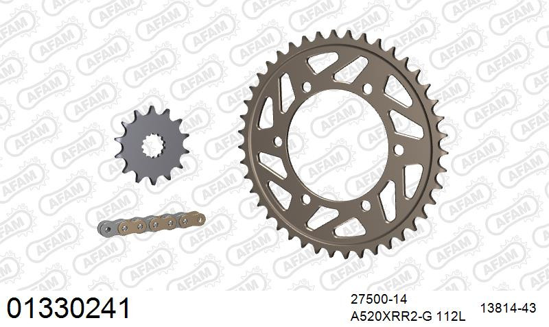 Zestaw napędowy AFAM do YAMAHA YZF-R 3, YZF-R 3 ABS