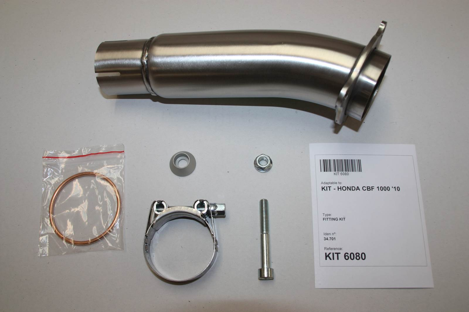Tłumik IXIL HONDA CBF 1000 10-16 (SC64) typ SOVE (waga: 3000g, długość: 423 mm., materiał: Inox AISI304, kolor: Black painted) S