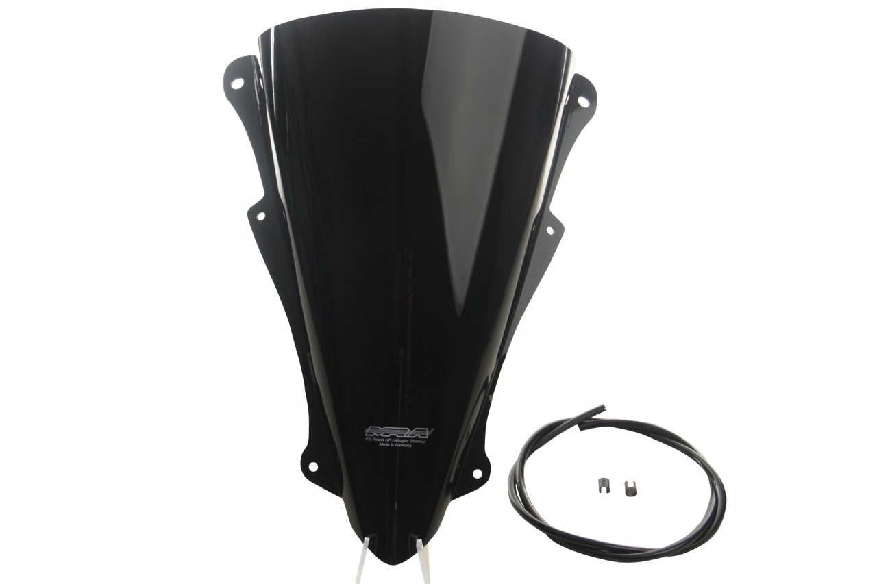 Szyba motocyklowa MRA KAWASAKI ZX-25 R 2020-, forma R, czarna