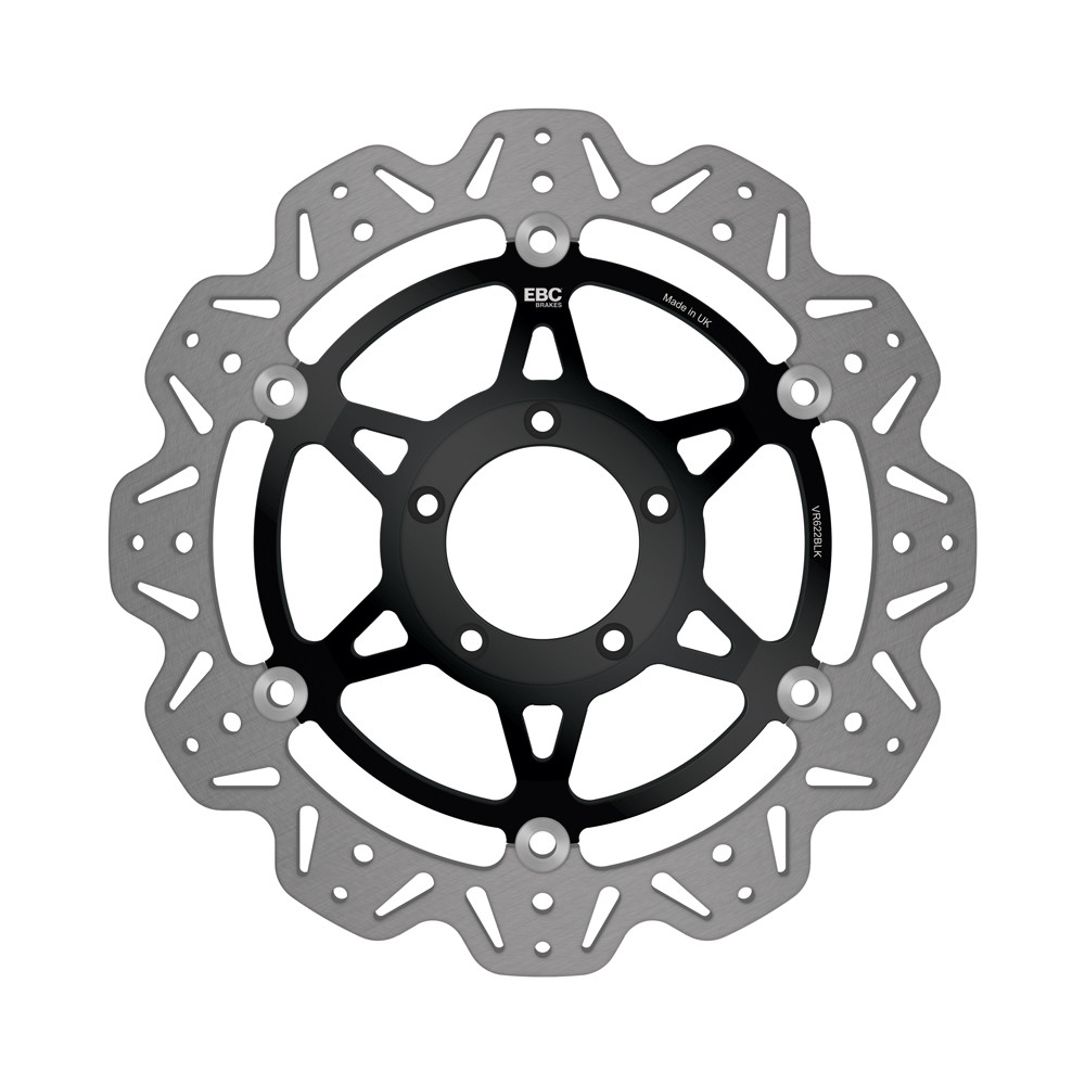 Tarcza hamulcowa motocyklowa EBC VR622BLK VEE, czarna
