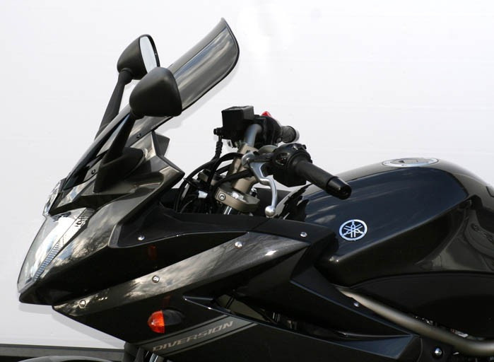 Szyba motocyklowa MRA YAMAHA XJ 6 DIVERSION RJ19 2009-, forma T, przyciemniana