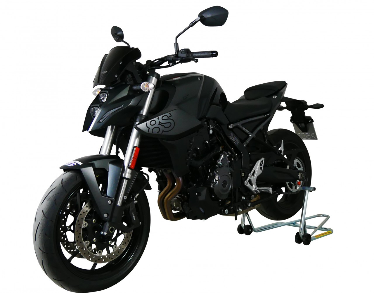 Szyba motocyklowa MRA SUZUKI GSX-8S 2023-, forma NSPM, czarna