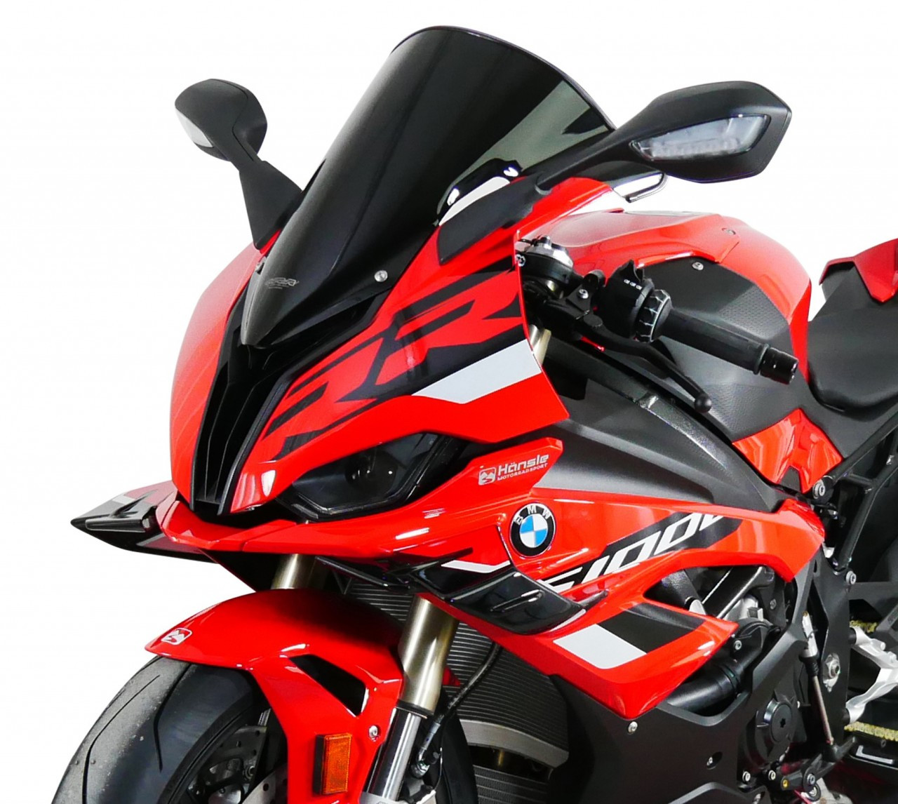 Szyba motocyklowa MRA BMW S1000 RR 2023-2024, forma R, czarna