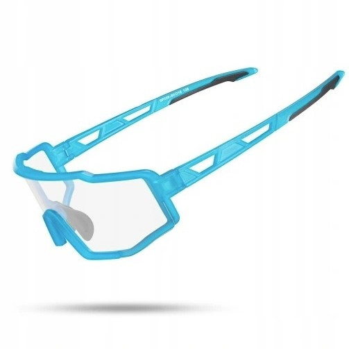 Okulary rowerowe / sportowe fotochrom ROCKBROS UV400 (SP225BL) niebieskie