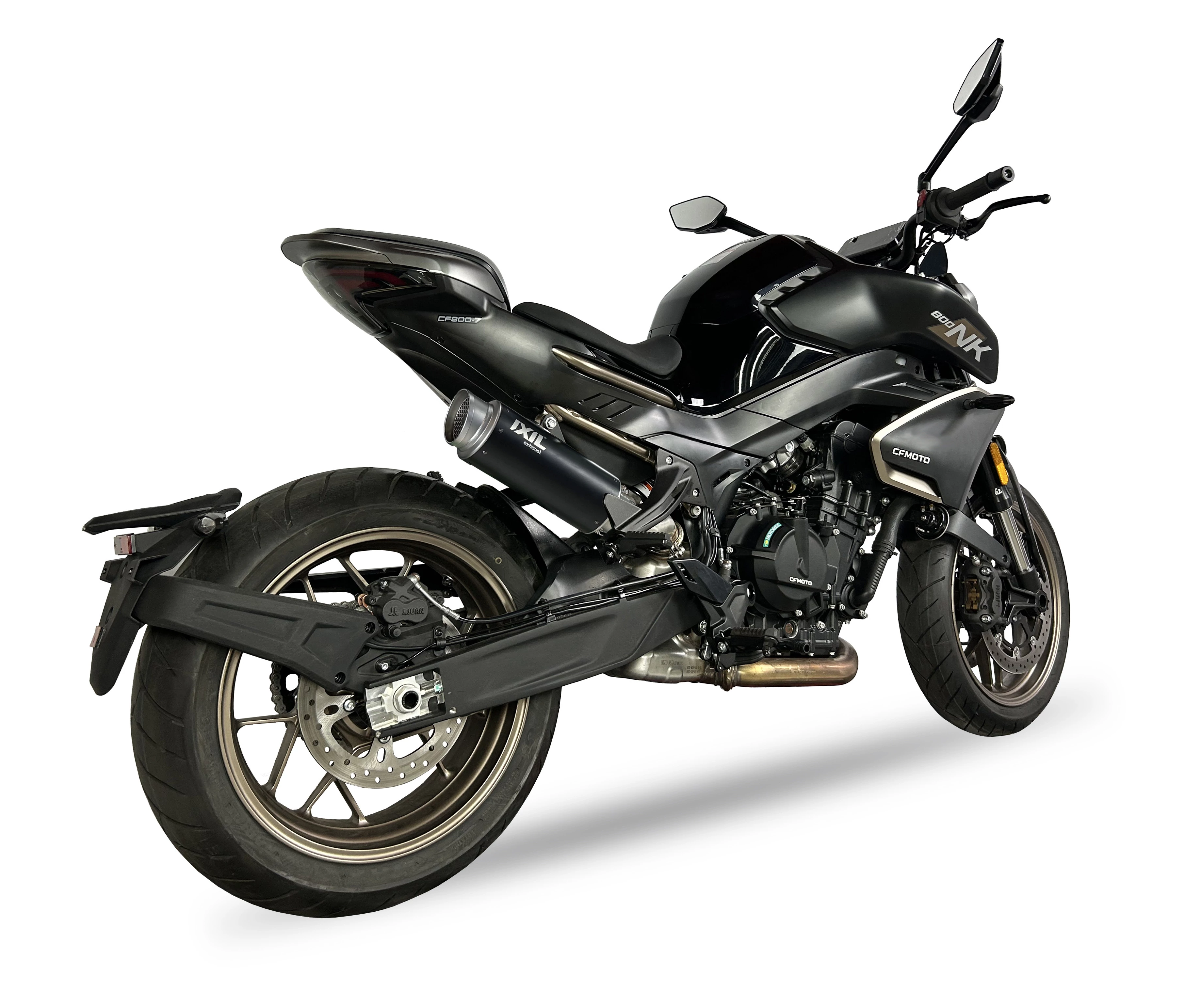 IXIL Tłumik CFMOTO 800 NK (CF800-7) typ RB SLIP ON - RACE XTREM BLACK (Homologacja)