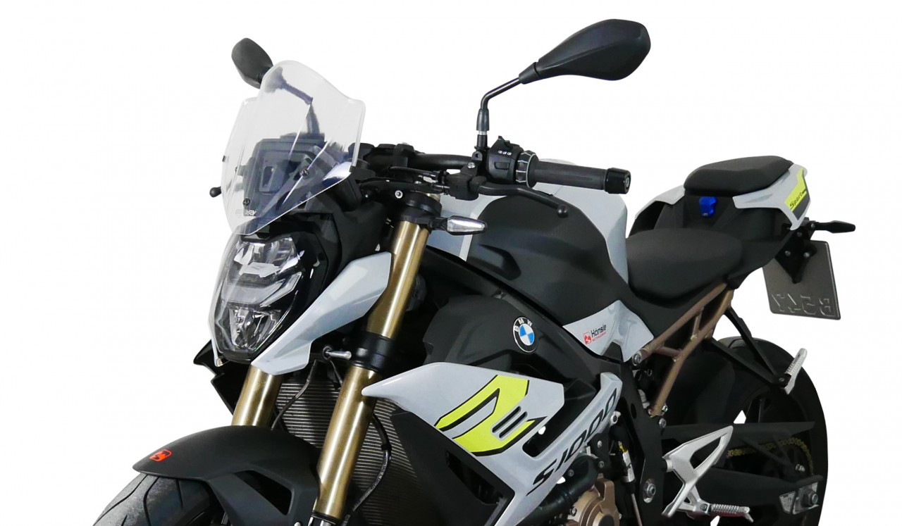 Szyba motocyklowa MRA BMW S 1000 R (HAL.WINDSH. SPORT 2021-, forma SPM, bezbarwna