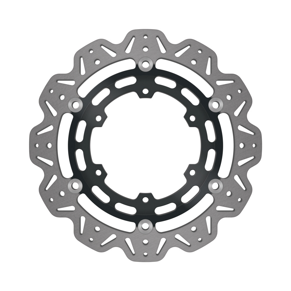 Tarcza hamulcowa motocyklowa EBC VR2128BLK VEE, czarna
