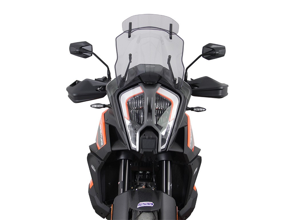 Szyba motocyklowa MRA KTM SUPERADVENTURE 1290 /S /R 2021-, forma VTM, przyciemniana