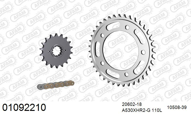 Zestaw napędowy AFAM do HONDA CB 1100 A ABS D